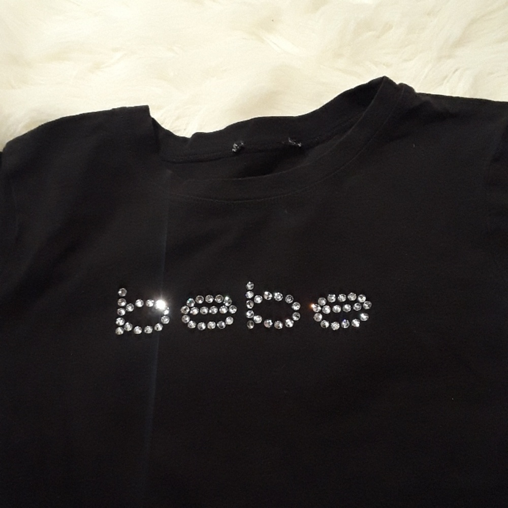 Bebe Black T-shirt